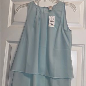 Brand new beautiful JCrew tank double layered